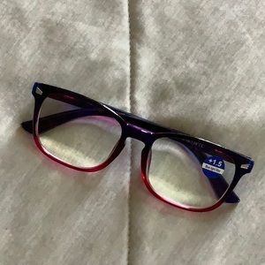 1.5 blue light filter reading glasses